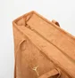 Сумка жіноча Air Jordan Suede Monogram Tote Brown LM9206-X6X
