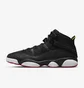 Кроссовки мужские Air Jordan 6 Rings Czarne Black 322992-063