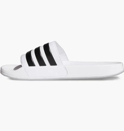 Тапочки унисекс Adidas Slides Sportswear Cf Adilette White/Black AQ1702