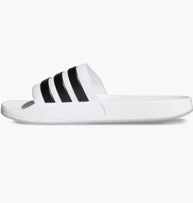 Тапочки унисекс Adidas Slides Sportswear Cf Adilette White/Black AQ1702