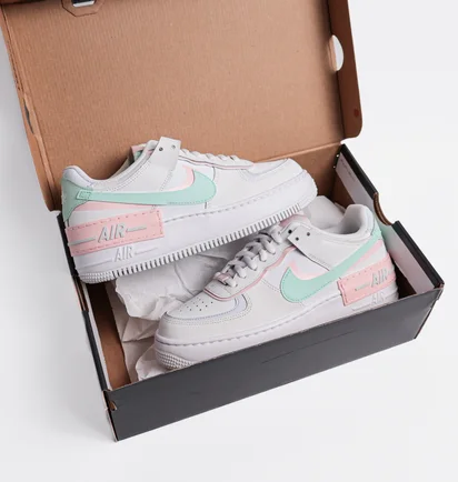 Кросівки жіночі Nike Air Force 1 Shadow W White/Green Ci0919-117
