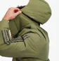 Куртка мужская Adidas Utilitas 3-Stripes Hooded Jacket Olive GT1691