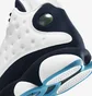 Кросівки чоловічі Air Jordan 13 Retro White/Black 414571-144