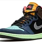 Кроссовки мужские Air Jordan 1 Retro High Og Multi 555088-201
