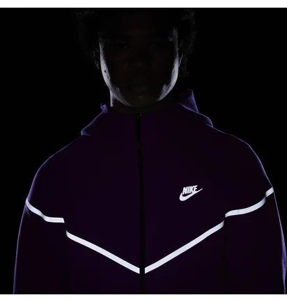 Толстовка детская Nike Tch Ssnl Tf+Wr Fz Violet FZ0754-505