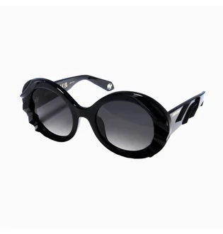 Сонцезахисні окуляри жіночі Roberto Cavalli Grey/Black SRC010V-0700-52-21