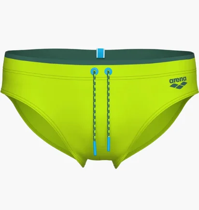 Плавки мужские Arena Solid Swim Briefs Green 008886-661