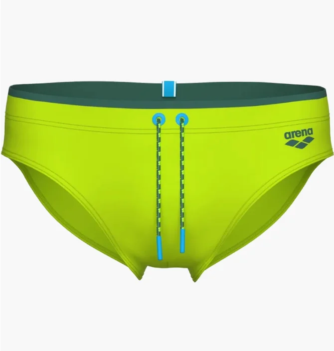 Плавки мужские Arena Solid Swim Briefs Green 008886-661
