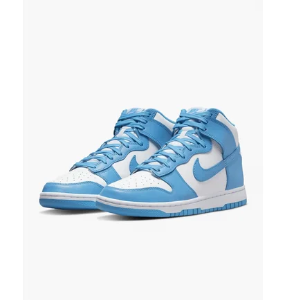 Кросівки чоловічі Nike Dunk High Retro White/Light Blue DD1399-400