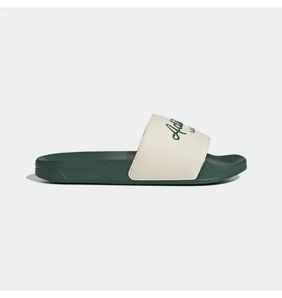 Тапочки унисекс Adidas Adilette Shower Slides Green/White Gw8749