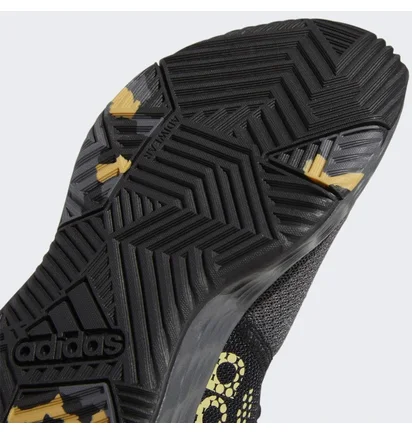 Кроссовки детские Adidas Ownthegame 2.0 Shoes Black/Yellow Gz3381