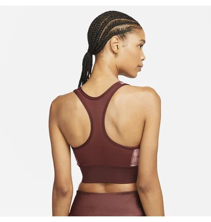 Топ женский Nike Dri-Fit Swoosh Brown DD2402-273