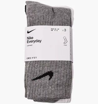 Шкарпетки унісекс Nike U Everyday Ltwt Crew (3 пари, неутеплені) Multi SX7676-964