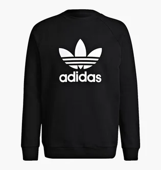 Худи мужское Adidas Adicolor Classics Trefoil Crewneck Black H06651
