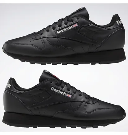 Кросівки чоловічі Reebok Classic Leather Shoes Black Gy0955
