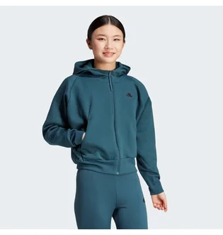 Толстовка женская Adidas Z.N.E. Full-Zip Turquoise IN5129