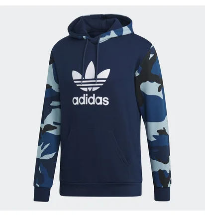 Худи мужское Adidas Camouflage Hoody Originals Blue DV2064