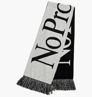 Шарф No Problemo Black/White NP9010203