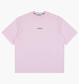 Футболка мужская Stone Island Industrial Print Pink K2S152100037-S0241-V0080