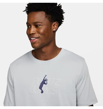 Футболка чоловіча Nike Dri-Fit Tennis T-Shirt White FV8434-012