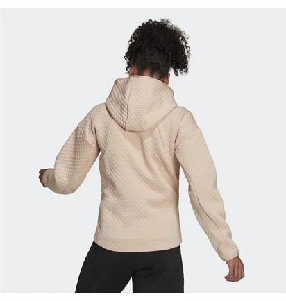Худі жіноче Adidas Z.N.E. Sportswear Full-Zip Hoodie Beige H42063