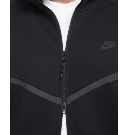 Толстовка чоловіча Nike Sportswear Tech Fleece Windrunner Black HV0949-010