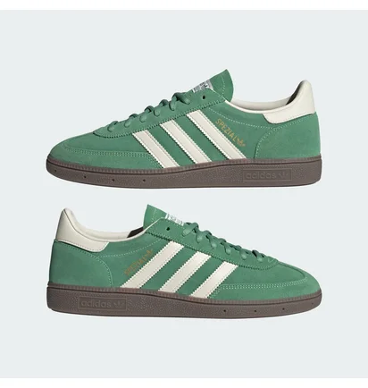 Кроссовки унисекс Adidas Handball Spezial Green IG6192