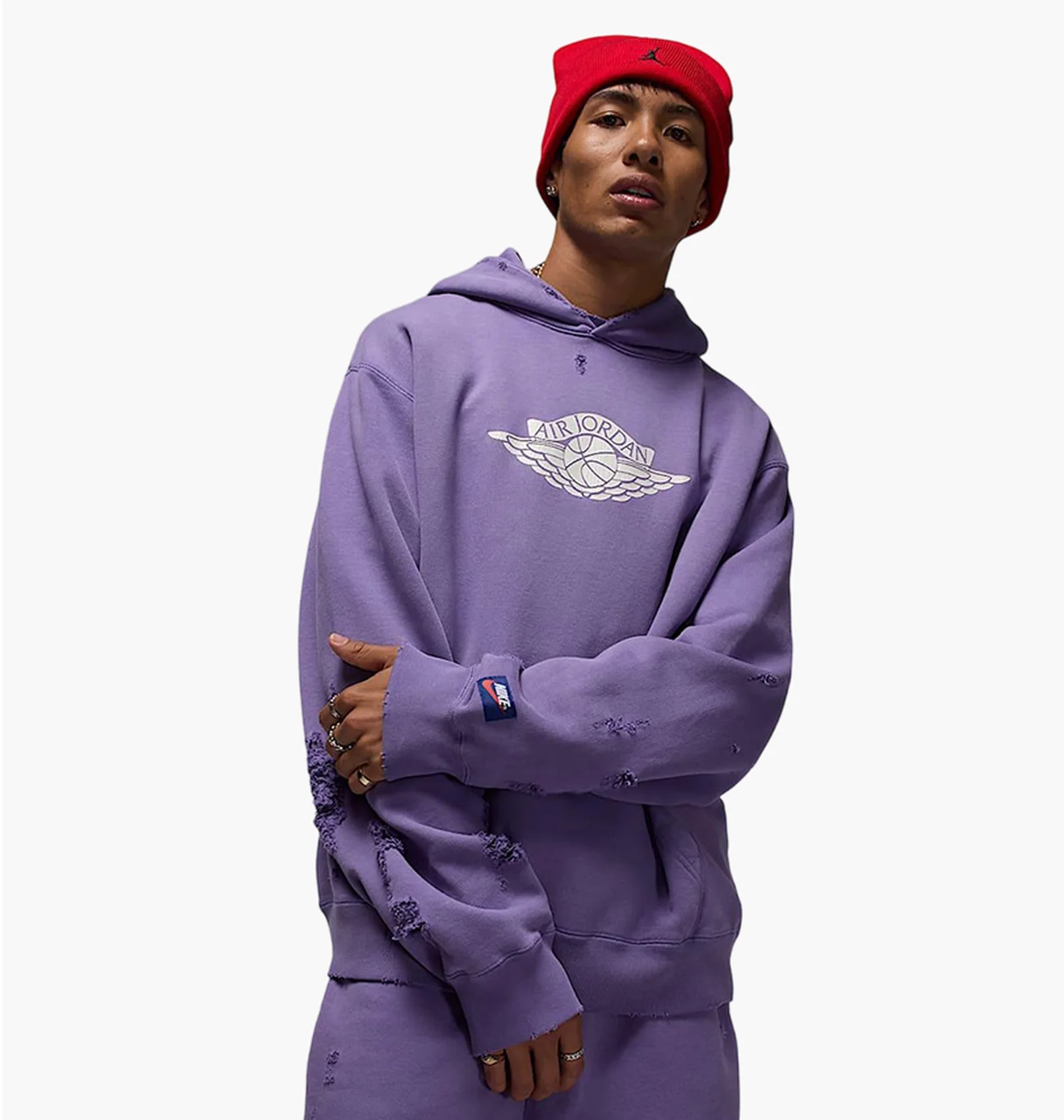 チャロアイト　NO.163 ᐉ Худі чоловіче Air Jordan Rare Air Violet IB3003-554 - придбати