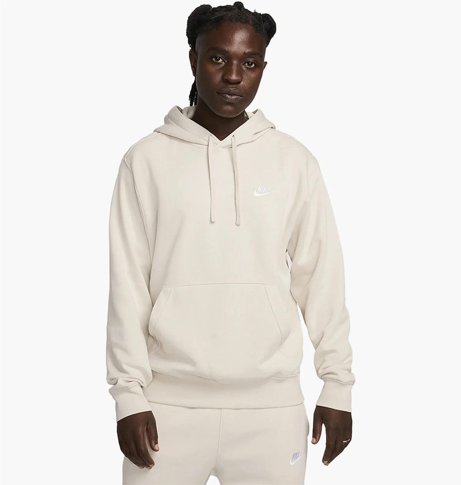 ᐉ Худі чоловіче Nike Nsw Club Hoodie Po Bb Beige BV2654-104