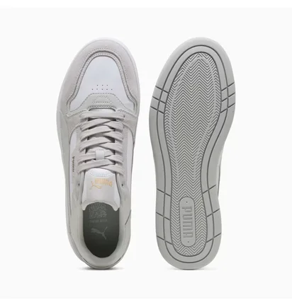 Кроссовки мужские Puma Court Classic Street Sd Grey/White 400215-02