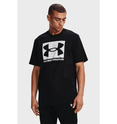 Футболка мужская Under armour Abc Camo Boxed Logo Ss Black 1361673-001