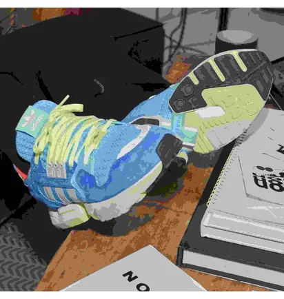 Кросівки унісекс Adidas Zx Torsion Blue EE4787