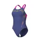 Купальник женский Arena Spider Web Swimsuit V Back Violet 007988-890