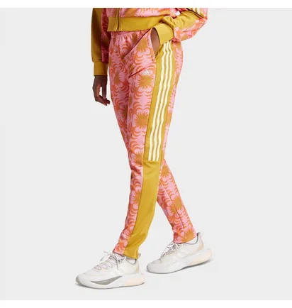 Штаны женские Adidas X Farm Rio Tiro Track Pants Peach/Yellow IQ4493