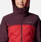 Пуховик жіночий Columbia Grand Trek Down Hooded Iii S Red/Bordo WL3555-602