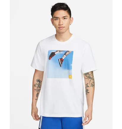 Футболка чоловіча Air Jordan M J Jmpmn Photo Ss Crew White DA9894-100