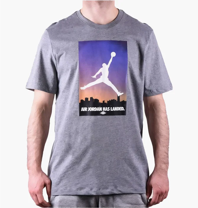 Футболка мужская Air Jordan 23 Grey CU2839-091