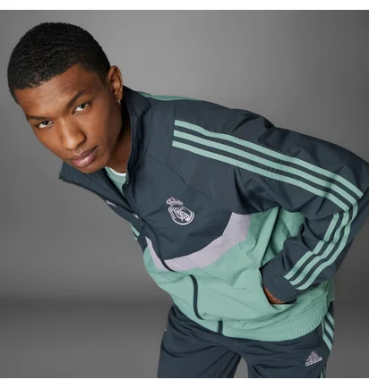 Олімпійка чоловіча Adidas Real Madrid Seasonal Black/Green IT3773