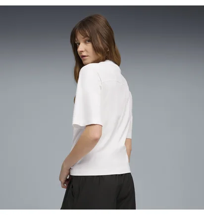 Футболка жіноча Puma Dare To Fitted Waist White 634596-02