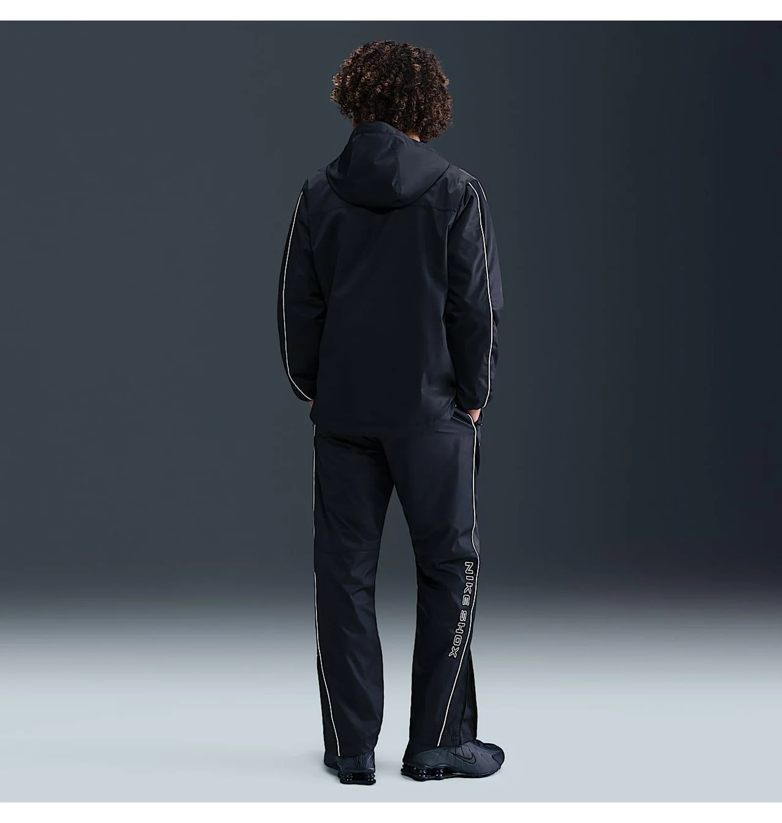 ᐉ Вітровка чоловіча Nike Nsw Wvn Hz Jkt Shox Black IH0652-010