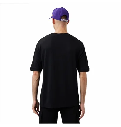 Футболка чоловіча NEW ERA Nba Los Angeles Lakers Script Mesh Black 60284737