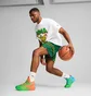 Кроссовки мужские Puma Mb.04 X Tmnt L&M Green/Orange 311307-01