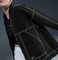 Куртка жіноча Nike Sportswear WomenS Oversized Graphic Cargo Jacket Black/White IB2037-010
