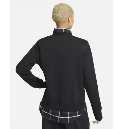 Світшот жіночий Nike Sportswear Phoenix Fleece Crewneck Sweatshirt Black Dq5751-010