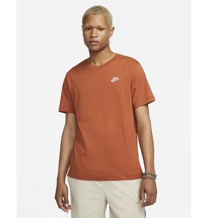 Футболка чоловіча Nike Sportswear Club MenS T-Shirt Orange AR4997-246