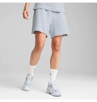 Шорты женские Puma Her High-Waist Shorts Light Blue 685062-47
