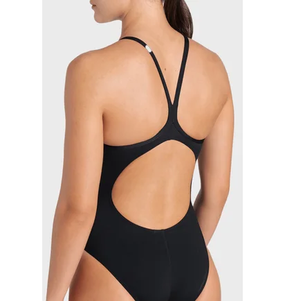 Купальник женский Arena Diamond Swimsuit Lightdrop Bac 42 Black/White 007757-510