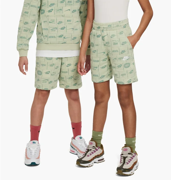 Шорти дитячі Nike Nsw Club Ft Green FN8743-371