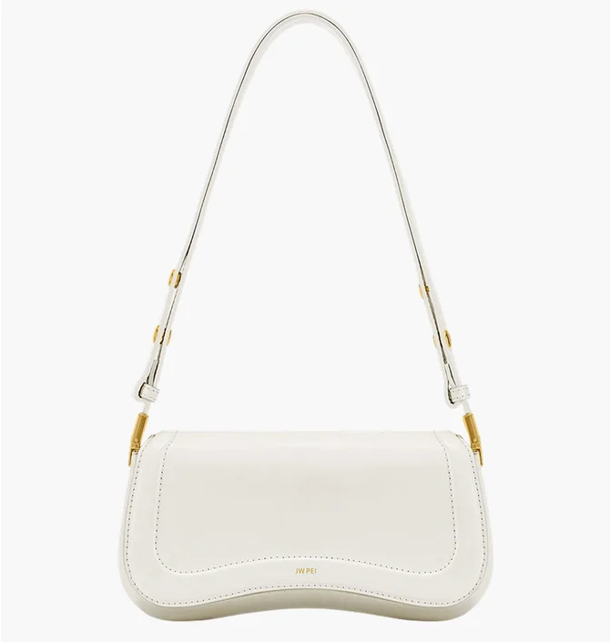 Сумка женская JW PEI Joy Shoulder Bag White BB2023BG60686JWP