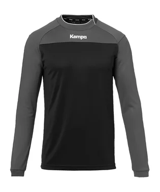 Лонгслів чоловічий Kempa Prime Shirt Black/Grey 2002293-01